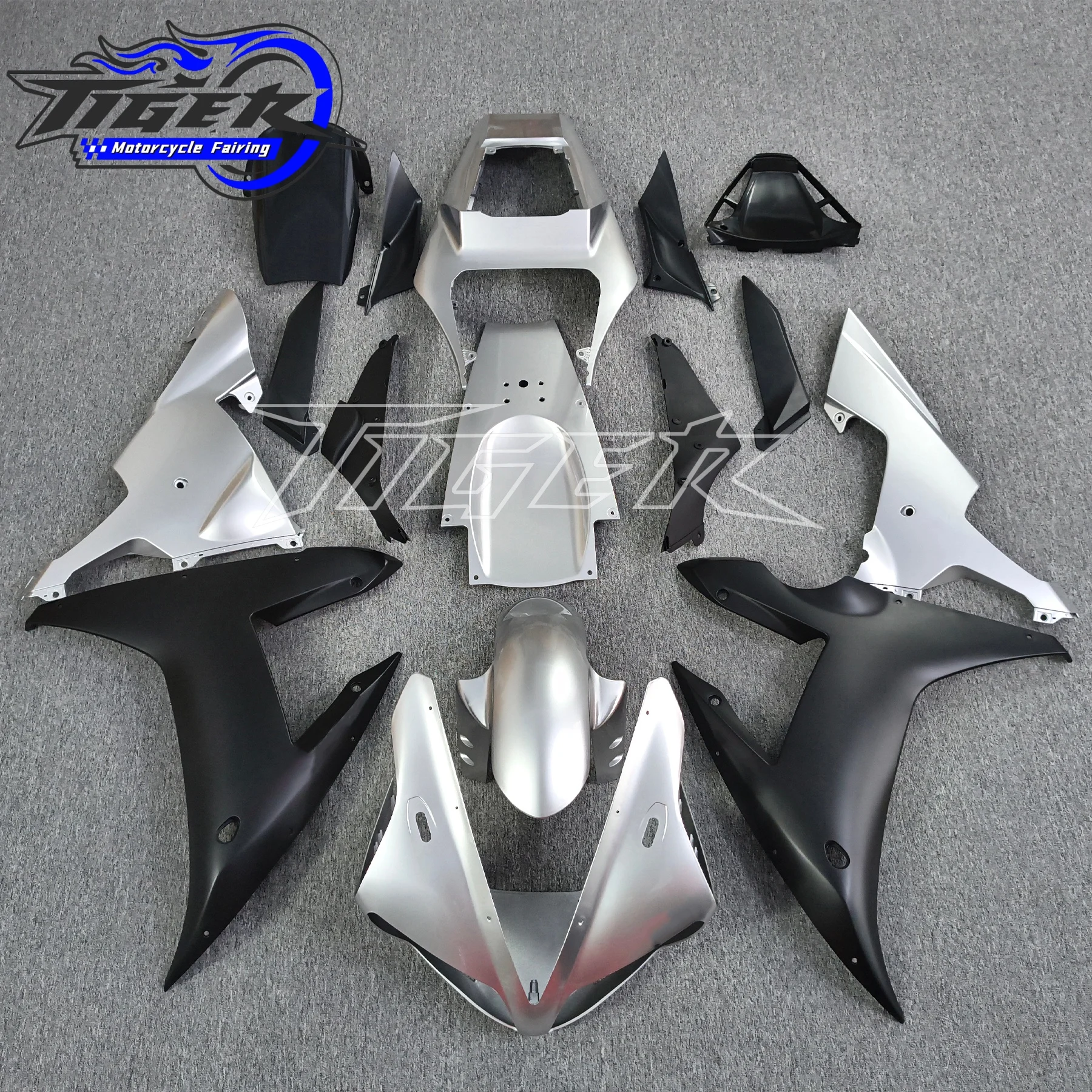 Carbon Fiber Paint Motorcycle Parts Fairings Cowls Kit For YAMAHA YZF R1 2002 2003 YZF-R1 02 03