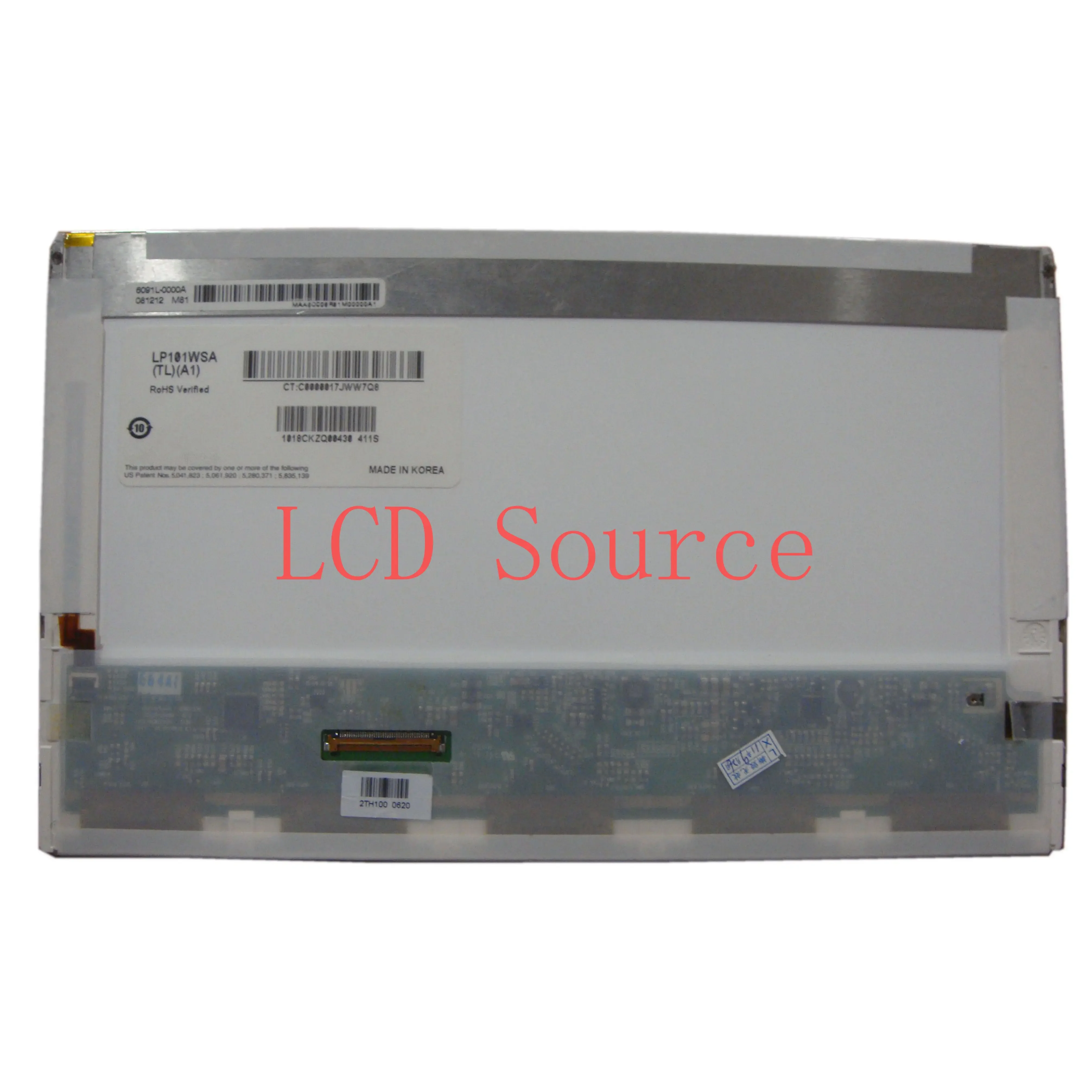 LP101WSA TLA1 TLN1 TLB1 Fit N101L6-L02 1024X600 LTN101NT02 LTN101NT06 N101L6-L01 LALAWIN 10.1 LED