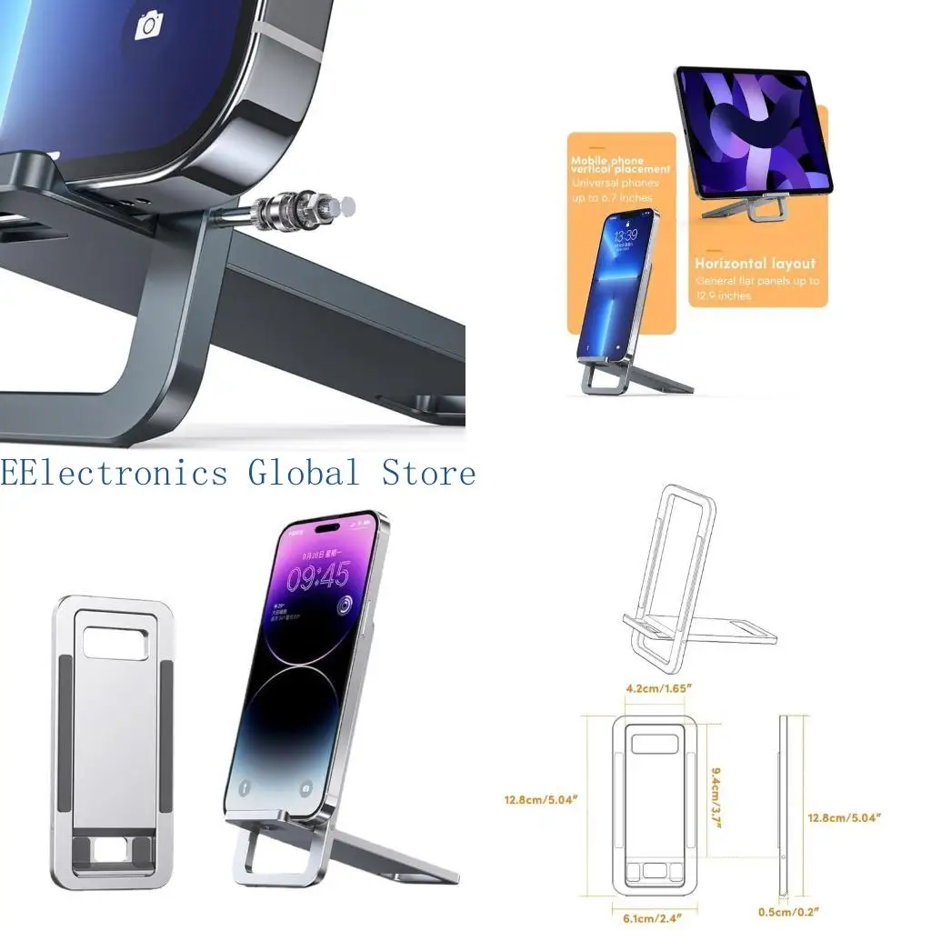 

462b портативный мини -мобильный держатель складной стойку складной стойки регулируемый универсальный