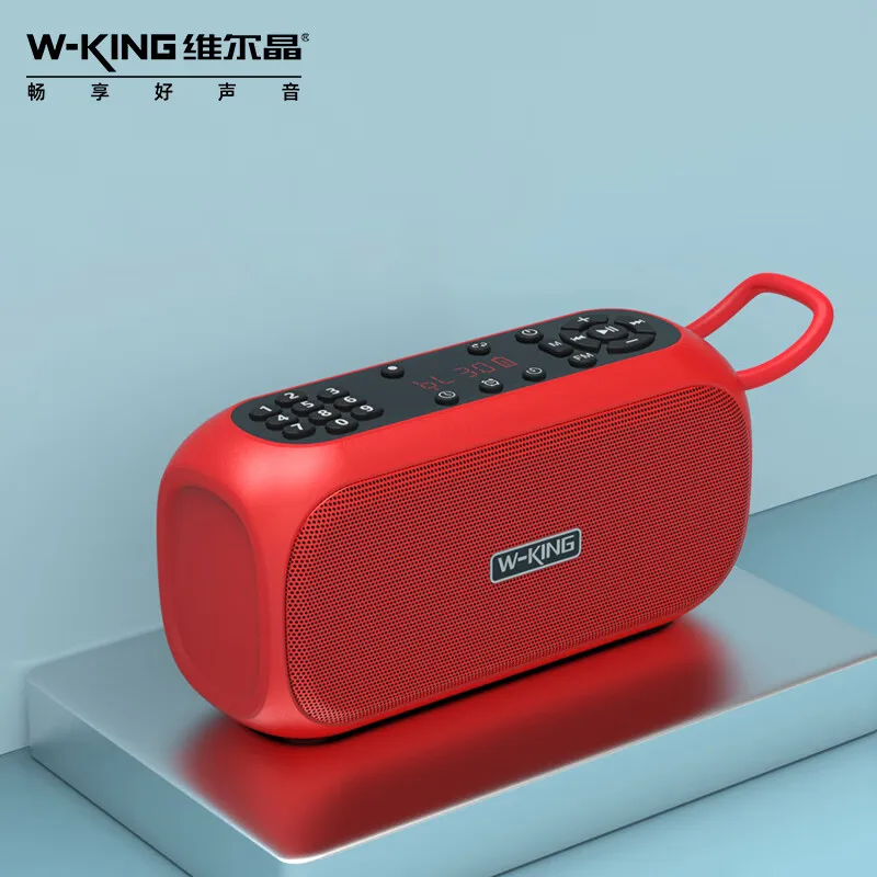 W-King X3 Multifunctional Card Portable Bluetooth Outdoor Speakers Mobile Phone Player FM Radio Supports U Disk TF Card Playback