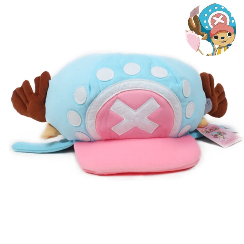 Anime Tony Tony Chopper Cosplay Hat Plush Cotton Hat Warm Hat Cartoon Cap Gift Prop Accessories