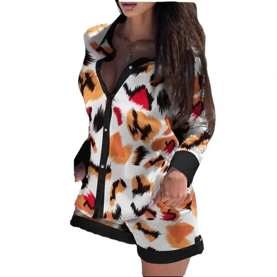 Traje informal con botones y parte superior larga para mujer, traje SVE, longitud ortopé, resistente y cómodo para mediana edad y ly