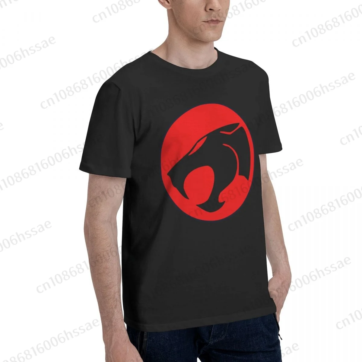 Thundercats T Shirt Men Fashion T-shirt Cotton Tshirt Tops Tees Short Sleeve