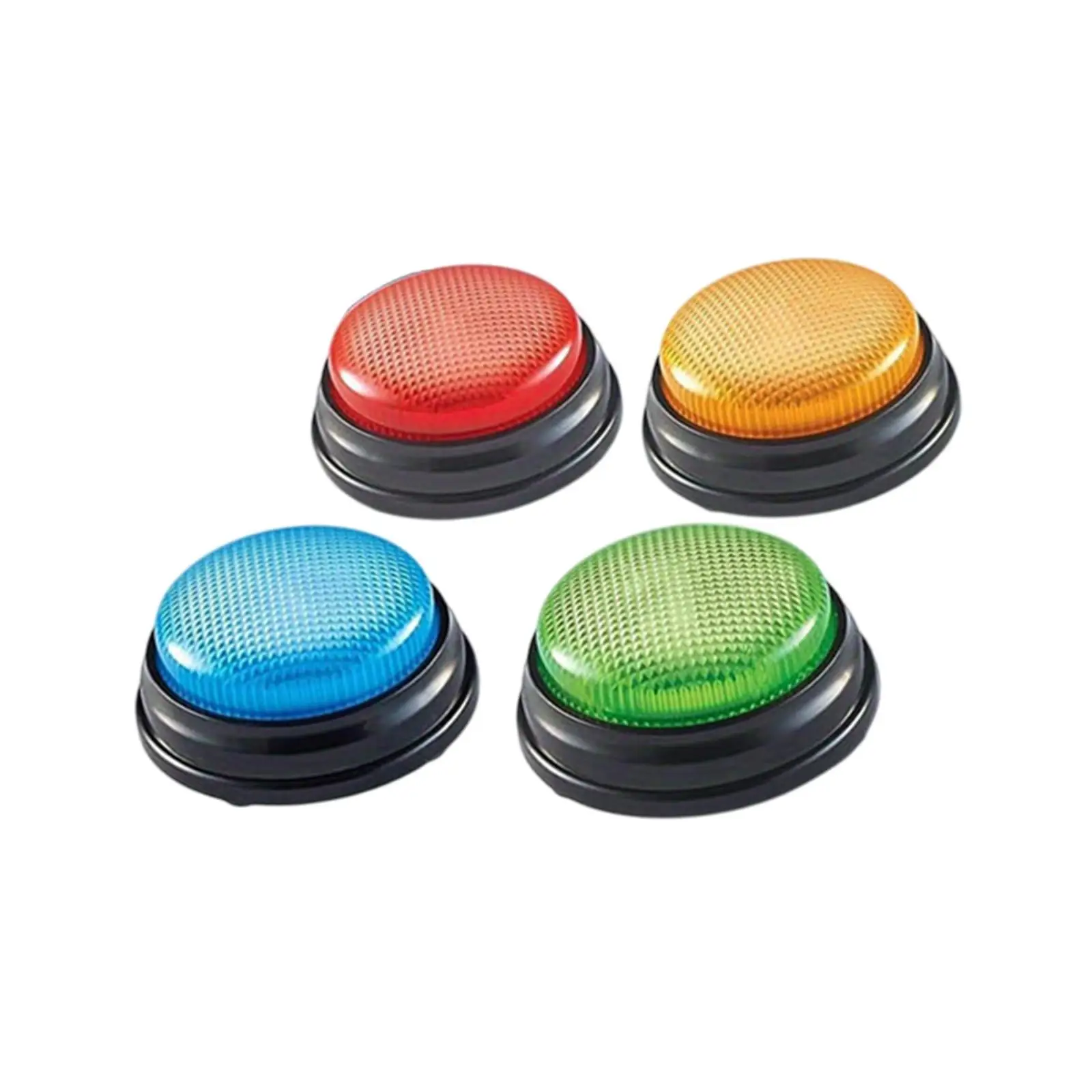 4Pcs Quiz Game Beeper System,Educational Toy,Portable Game Show Teacher Supplies for Classroom Competition Office Kids Adults
