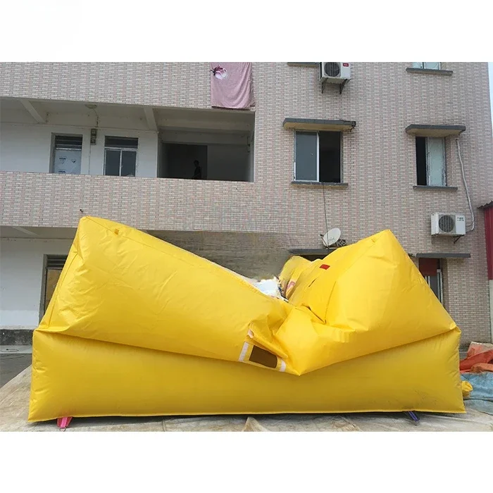 Emergency Jumping Rescue Air Bag Firefighter , High-quality Inflatable Freedrop Soft Landing Air Bag for Sale