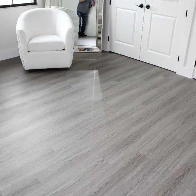 Interior Decoration Waterproof Parquet PVC Material Laminate Click Lock Luxury Vinyl Plank SPC Flooring Interlocking Floor Tiles