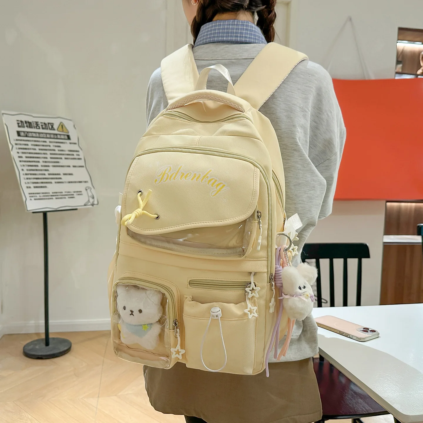 New Cute Backpack for Women Fa - Phone Accessories Cute recension och pris