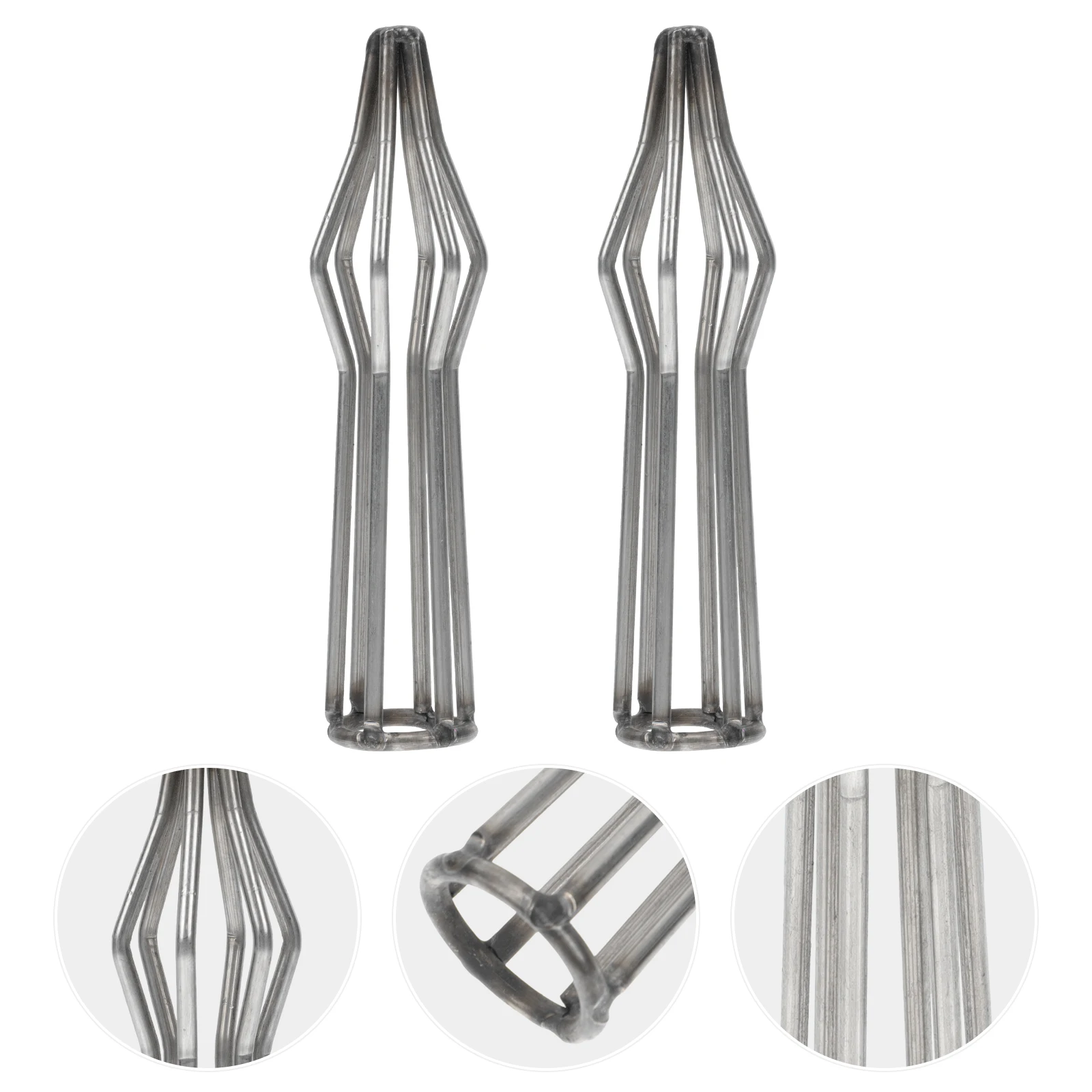 

2PCS Stainless Steel Duck Plugs for Roast Peking Ducks Shape Keeping Racks Grilling Tools BBQ Home Outdoor Picnic