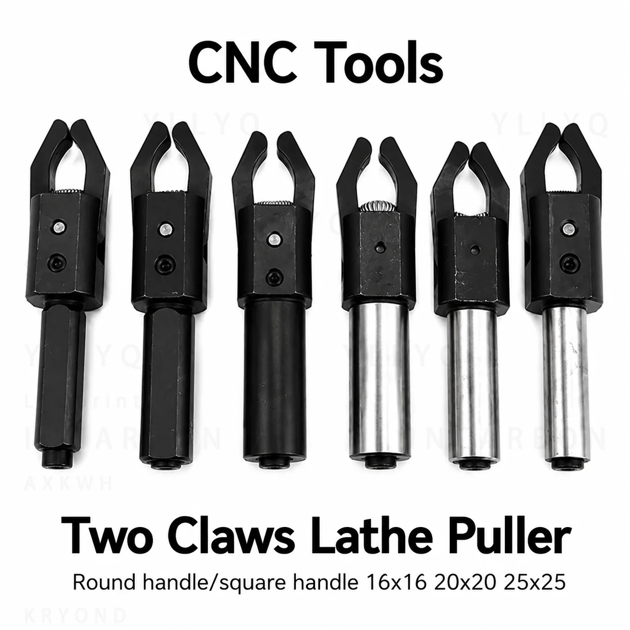 16x16mm 20x20mm 25x25mm 32x32mm Two Claws CNC Lathe Puller CNC Automatic Lathe Feeder / Puller Round Handle Square Handle