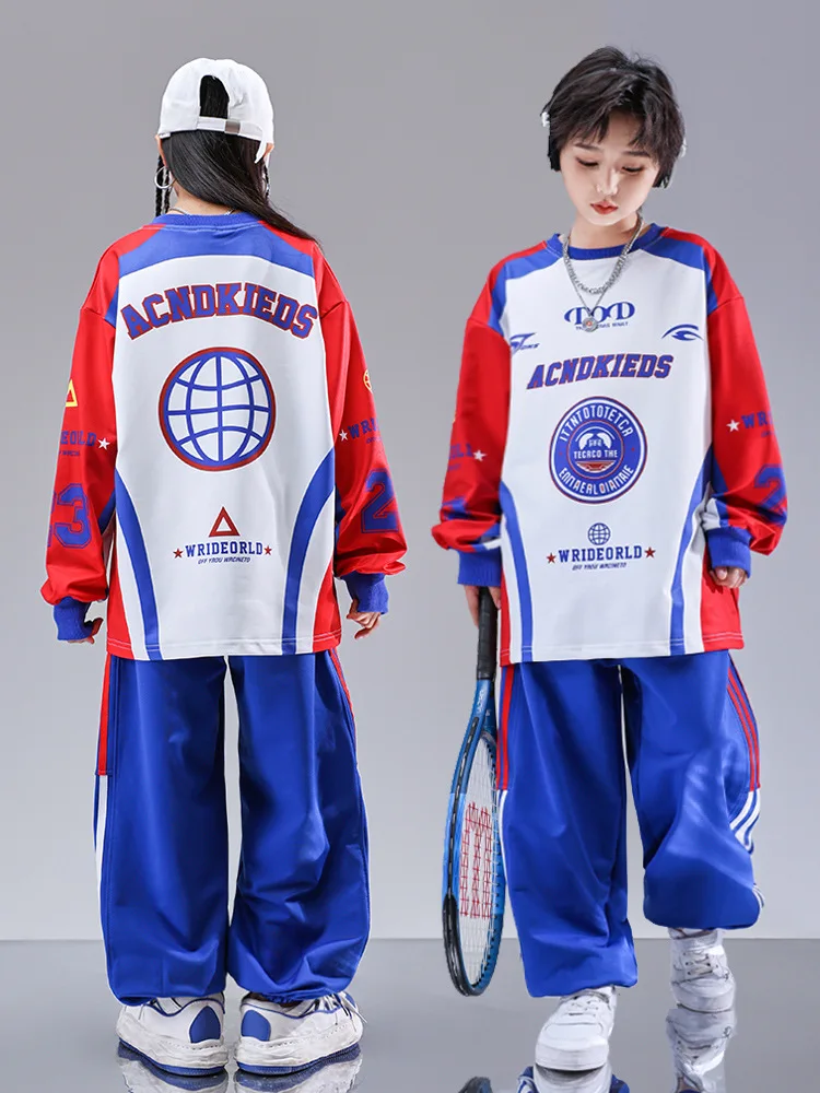 الهيب هوب الملابس التباين ركض بانت الأولاد الشارع الرقص وتتسابق الفتيات الشارع الشهير الطفل الجاز الرياضة زي الملابس مجموعات