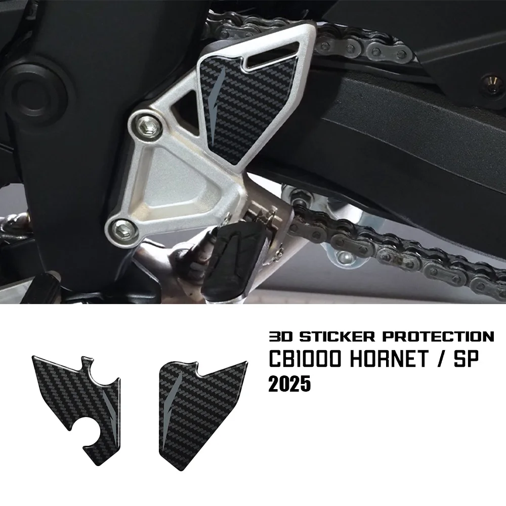 

For CB 1000 Hornet SP Hornet cb1000 2025 Stickers Motorcycle Accessories Heel Protection Waterproof Scratch 3D Resin Stickers