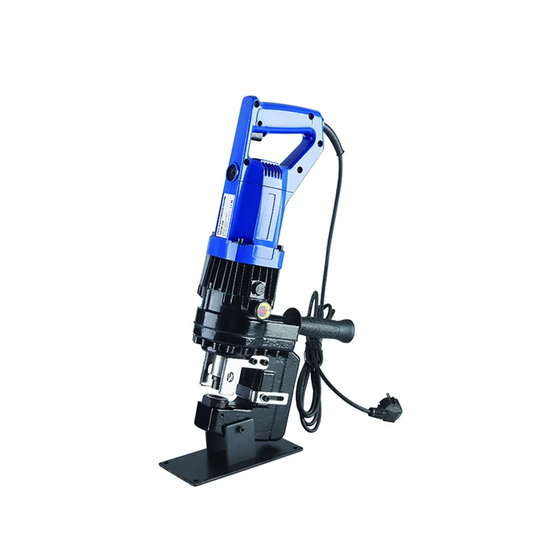 Hnadheld Electric Hydraulic Punching Machine Portable Puncher for Angle Iron Angle Steel Copper Aluminum Plate Punching Tool220V