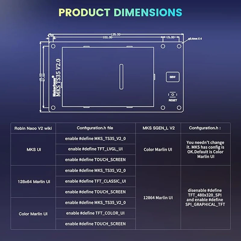 MKS DLC32V2.1 Offline-Controller-Board 32-Bit ESP32WiFi GRBL Motherboard Geeignet für Lasergravurmaschine TS35 Touchscreen – Detail 21