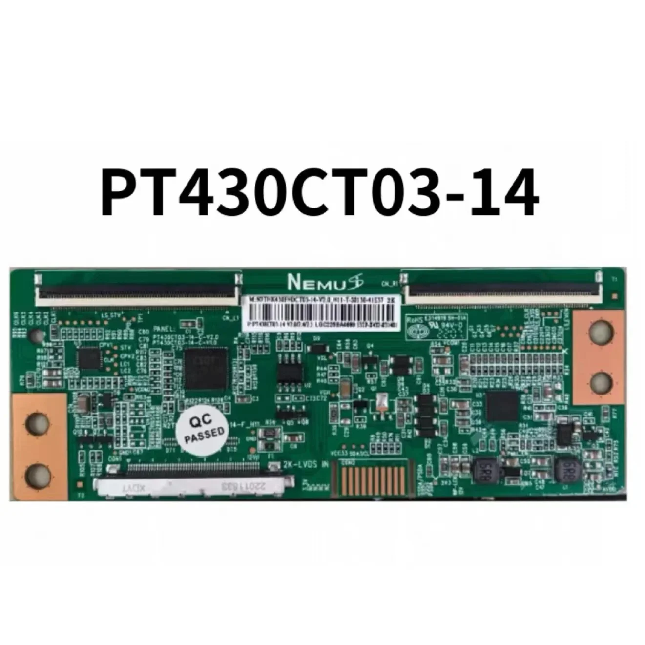 

Newly upgraded logic board PT430CT03-14 LVDS interface