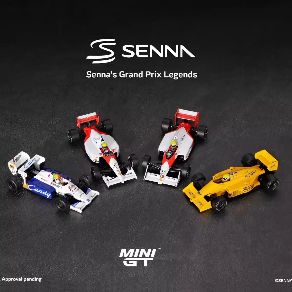 MINIGT 1:64 McLaren MP4 Nr. 12 F1 Sammlermodell aus Metall # 1099