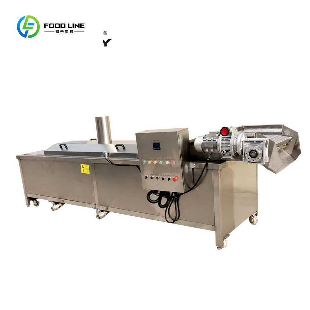FOODLINE Customized Industrial Blanching Machine Food French Fries Blanching Machine Fruit and Vegetable Blanching Equipment