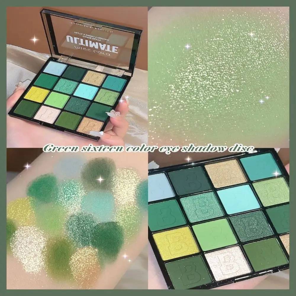 Herramienta de maquillaje de larga duración para mujer, colorete, cosméticos, sombra de ojos mate, paleta de sombras de ojos, placa de ojos nacarada, pigmentos para ojos