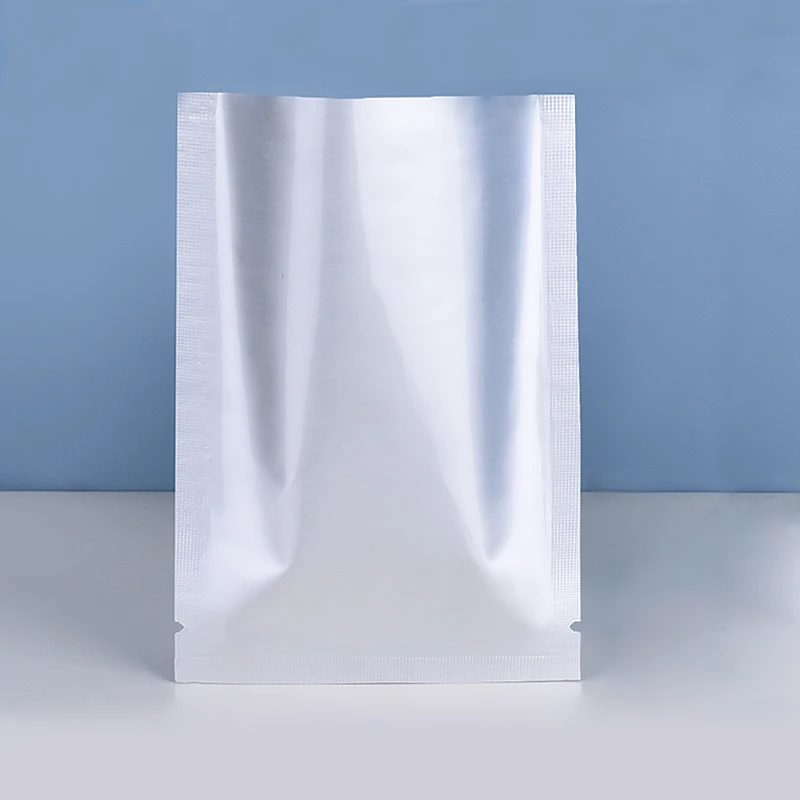 

Aluminum Foil Open Pocket Heat Sealable Vacuum Bag For Beef, Chicken, Sausage Packaging Bags