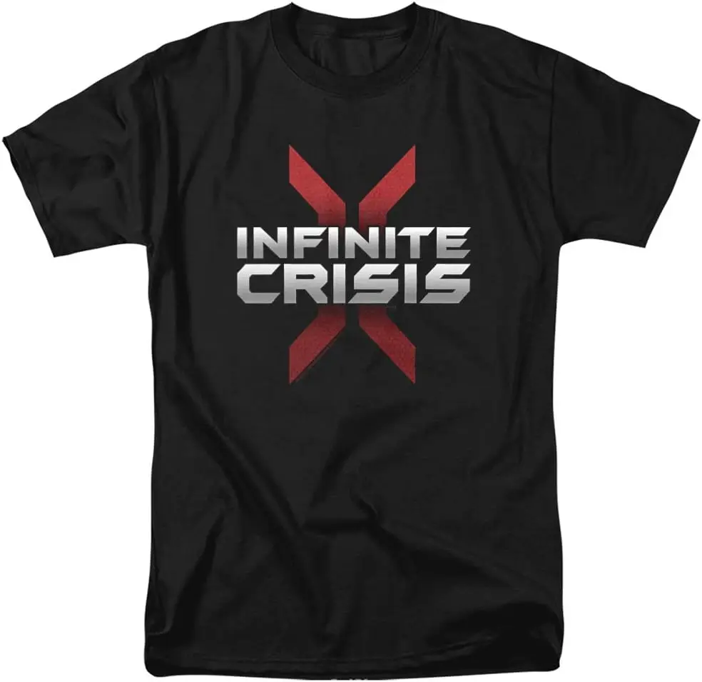 Camiseta Unisex para hombre y mujer, camisa con logotipo de Infinite Crisis