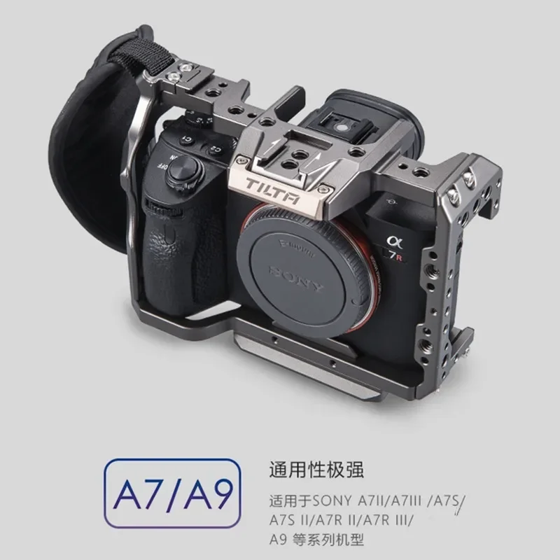 Tilta A7 A9 Rig Kit A7 iii Full Cage TA-T17-A-G For Sony A7 A9 A7III A7R3 A7M3 Top Handle Baseplate Focus Handle