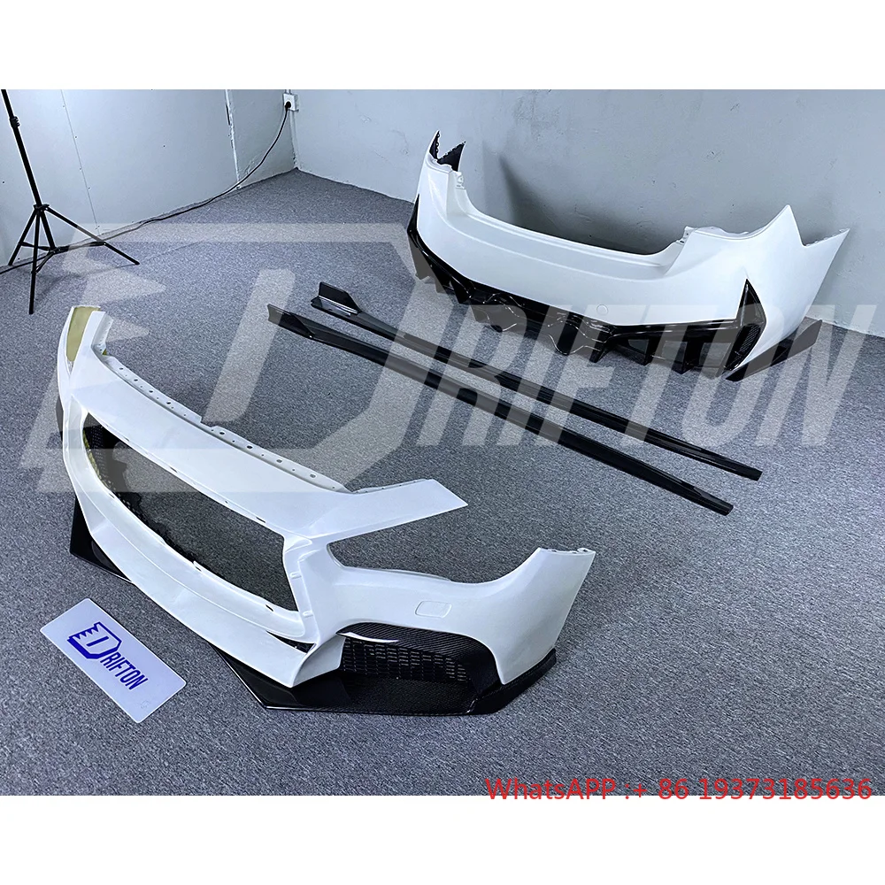 Project Black S Concept Style Partial Carbon Fiber Body Kit for Infiniti Q50 Bodykit