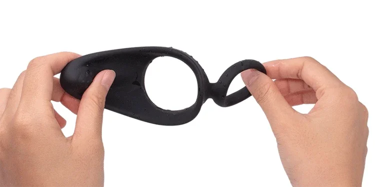 سيليكون كيس الصفن عبودية القضيب الدائري للرجال الجنس تأخير القذف قاسية القضيب خواتم الديك الشرج محفز الديك قفل حلقة الجنس لعب