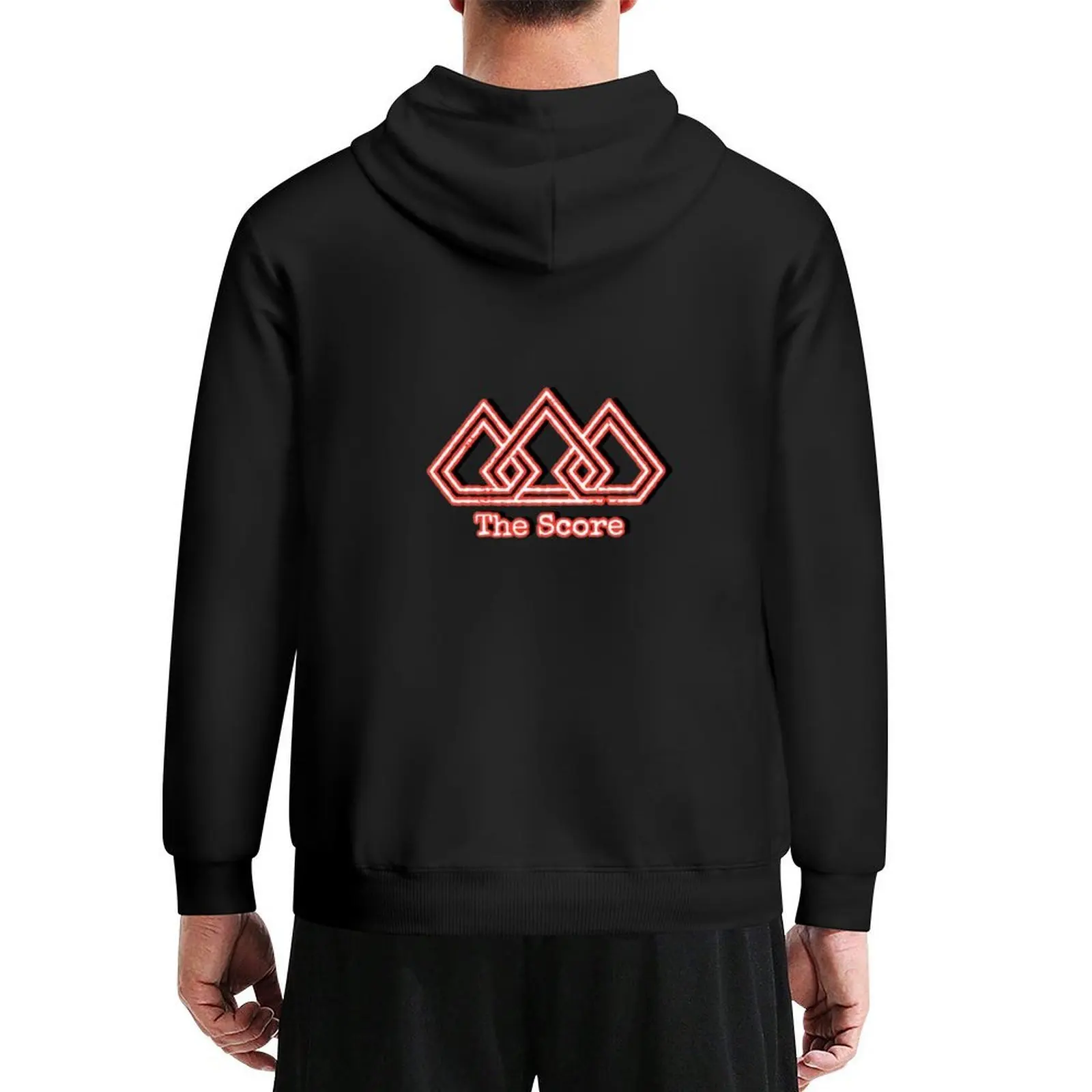 

The Score - Crown with text red Hoodie mens clothes korean style clothes anime clothing blouse hoodies for men