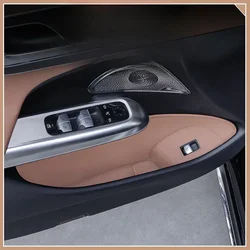 for W214 Car Door Side leather Storage Box Front Car Door Slot Storage Organizer for Mercedes-Benz E-Class W214 E300L E260