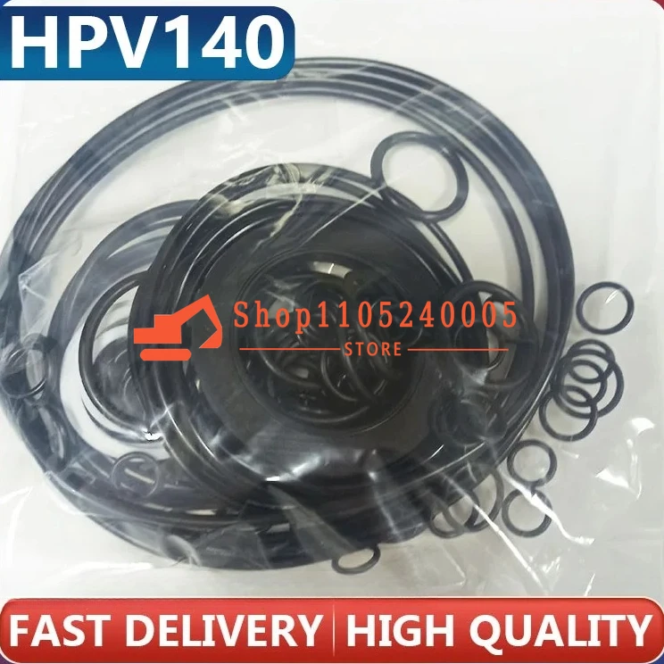 

Hydraulic Pump Oil SeaL 708-2G-00024 for PC360-7 PC360-8 Excavator HPV140 Main Pump Seal Kit