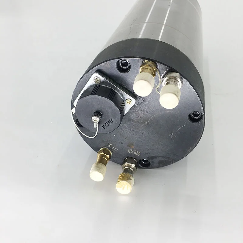 High torque 30kw 9000rpm 350v 73A 200HZ OD 200MM motor spindle oil mist lubrication high speed grinding ac spindle motor for CNC