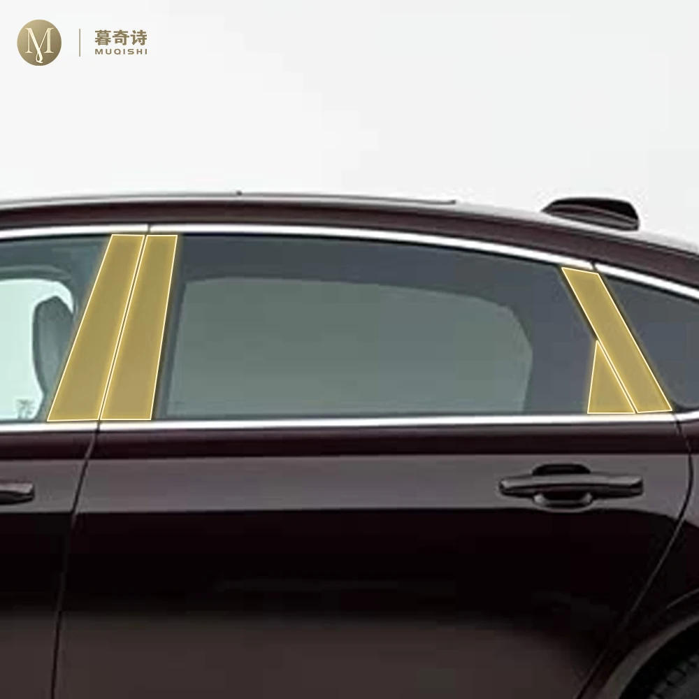 

For Volvo S90 B5 2025-2026 Pre cutting Car Exterior Body B C Window pillar PPF paint protection film TPU scratch resistant film
