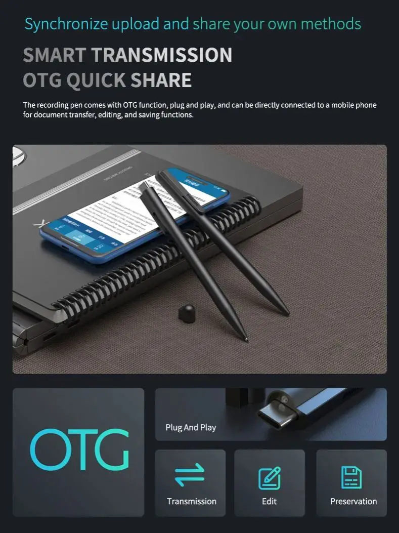 

Philips Original AI Voice Recorder Bluetooth Mobile App control Voice to Text 32GB