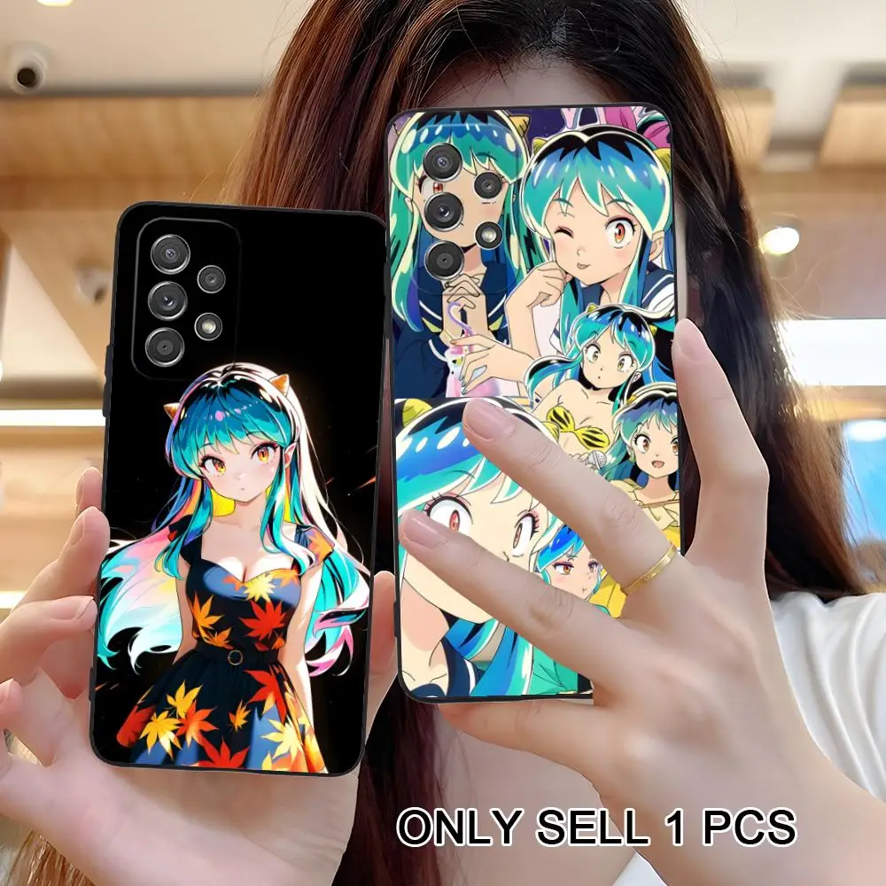 Urusei Yatsura Lum Phone Case for Samsung Galaxy A57 56 55 54 53 52 51 37 36 35 34 33 32 31 5G Soft TPU Shockproof Cover