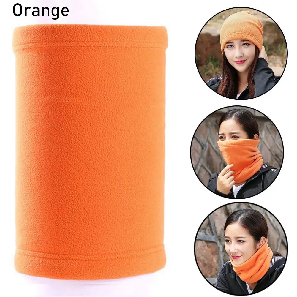 Cycling Hiking Camping Hunting Running Polar Fleece Neck Tube Scarf Bandana Bike Motorcycle Face Mask Bandana Magic Scarf Men