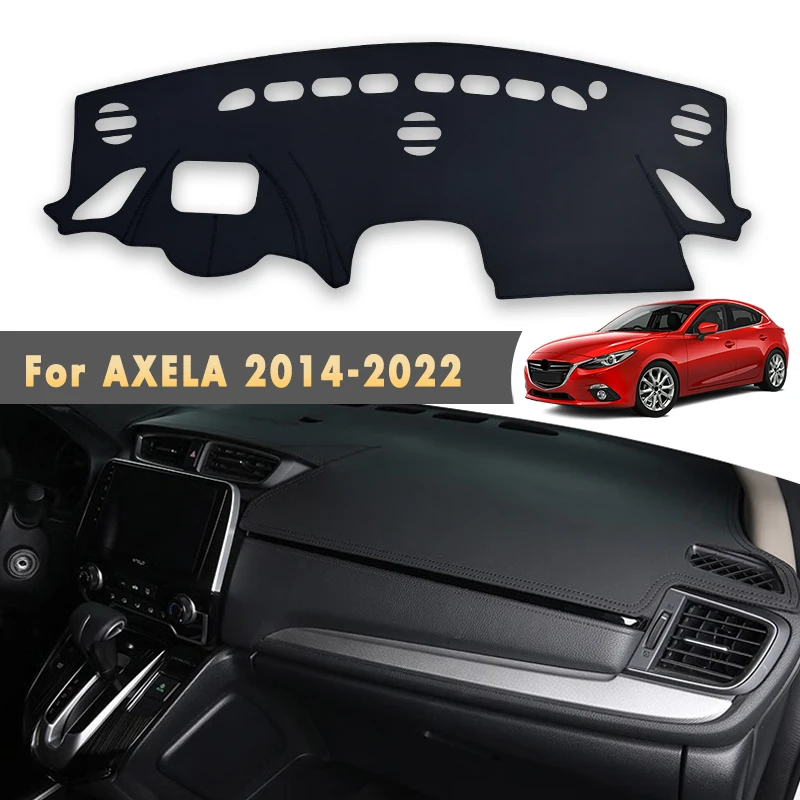 Car Dashboard Covers For Mazda 3 Axela 2022 2021 2020 2019 2018 2017 2016 2015 2014 Sun Shade Instrume Panel Accessories Parts