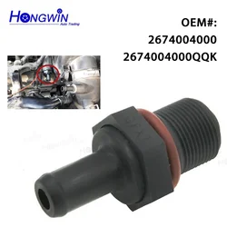 New Crankcase Ventilation PCV Valve 2674004000 For Europe KIA Picanto 11-20 1.2 Hyundai I10 2010-13 1.0 G3LA 1.1 G4HG 1.2 G4LA