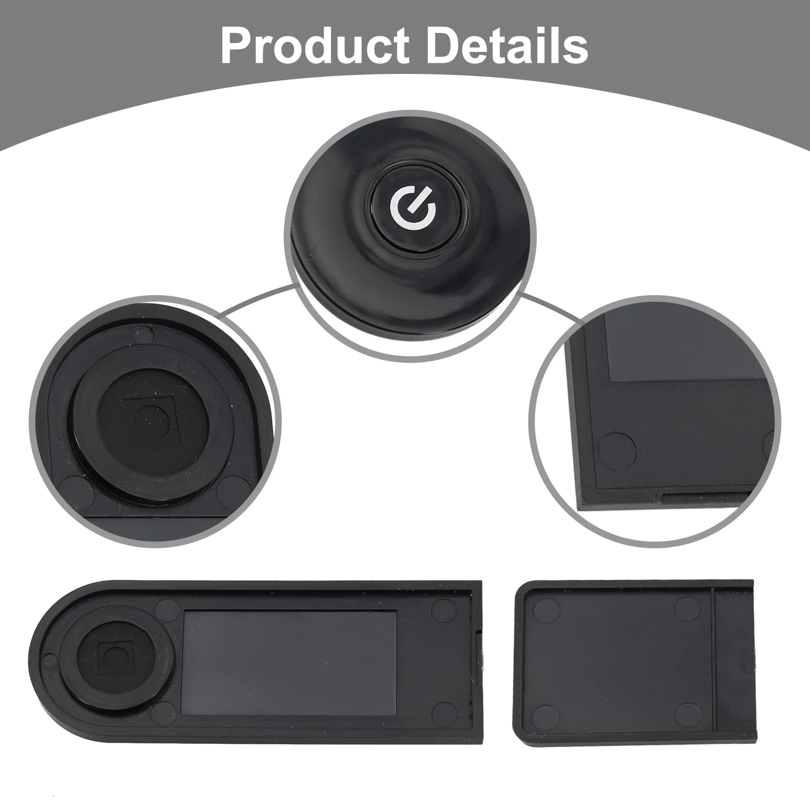 

Parts 25g Black Plastic 13.3*6.6cm Dashboard Cover Accessories Easy Installation Spare For Xiaomi For M365 Pro