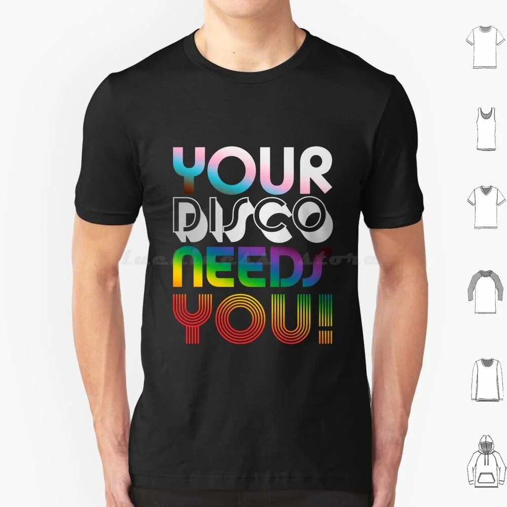 Your Disco Needs You-Kylie Minogue-Light Years-Progress Pride Colours + T Shirt Cotton Men Women DIY Print Kylie Minogue Kylie