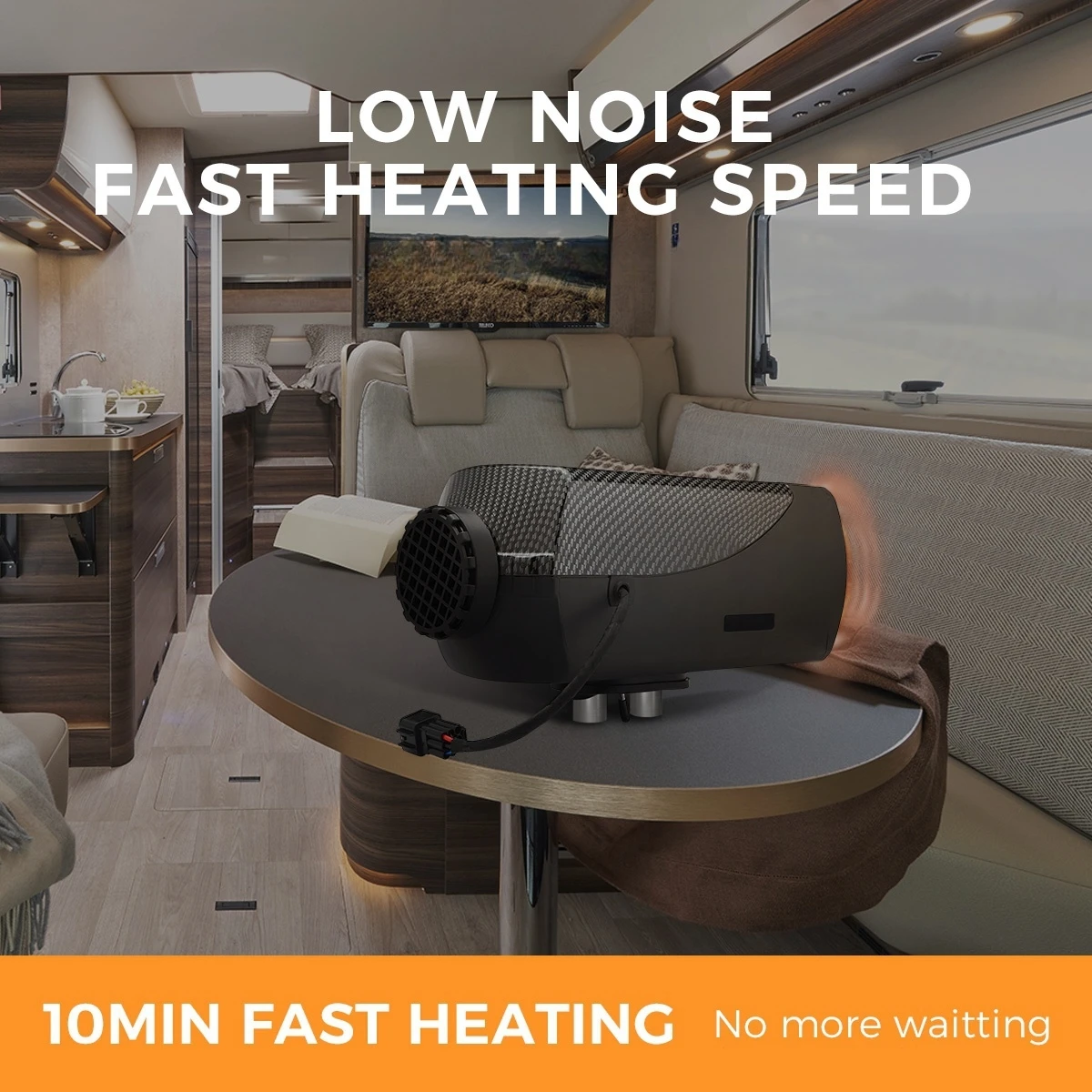 Sunster 에어 디젤 히터, 범용 자동차 주차 히터, 자율성, 원격 LCD 모니터, 자동차 음성 방송, 2KW, 8KW, 12V