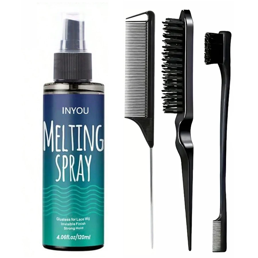 

Lace Melting Spray, Lace Wig Melting Spray ,Strong Natural Finishing Hold, Wig Melting Spray & Hair Adhesive for Wigs,Wig Adhesi