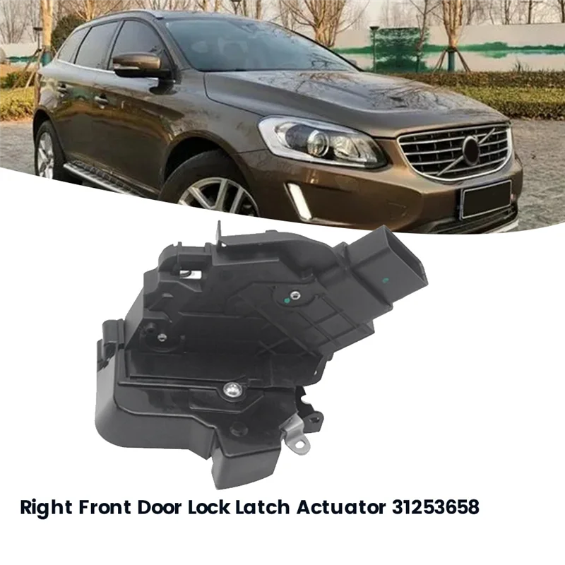 Attuatore per macchine con chiusura a scatto per porta anteriore destra 31253658 per Volvo XC60 I 156 XC70 II 136 2008-2017 30699789 30784925-N30R