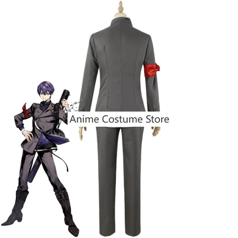 أنيمي VTuber تأثيري زي مع شعر مستعار للرجال والنساء ، VTuber ، NIJISANJI ، Kenmochi ، تويا ، زي الفريق ، بدلة لعب دور الهالوين ، الكبار