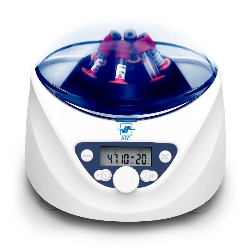 Adjustable Low Speed Benchtop Centrifuge 5000rpm Laboratory Centrifuge for Urine Sediment and Fecal Analysis