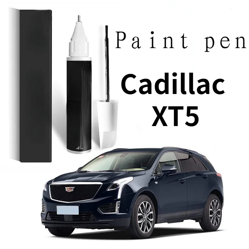 Paint pen suitable for Cadillac XT5 Touch-up Pen Drill Obsidian Black Special XT5 Car Supplies Original Paint Repair Artifact