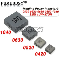 10PCS SMD Molding Power Inductors 0420 0520 0630 0650 1040 1R0 2R2 6R8 Ibuw 1UH 2.2 3.3 4.7 6.8 10 15 22 33 47 68 UH 100UH 2.2UH