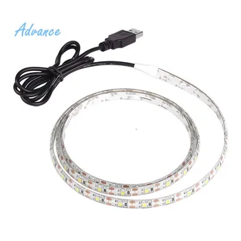 5M USB LED Strip Light 5V 3528 1 Meter 5 Meter Warm Cool White Pink Green Blue Red SMD…