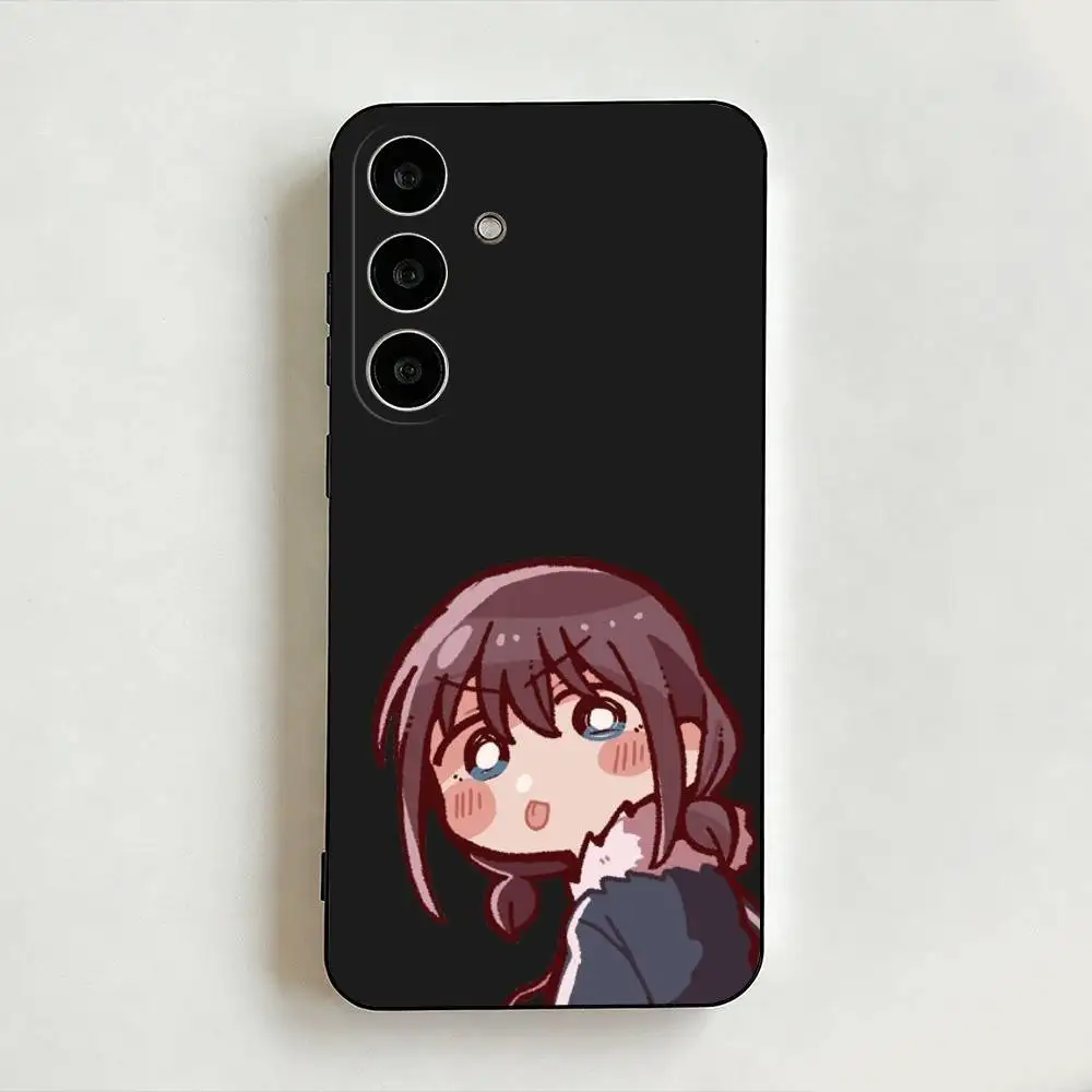 Nina Iseri Girls Band Cry  Black Shell Phone Case For Samsung Galaxy A73,A72,A71,A70,A53,A52,Cover Others Soft