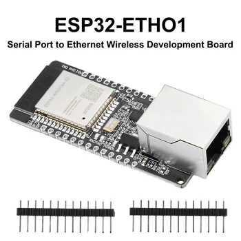 ESP32-WROOM-32 WT32-ETH01 gömülü seri Port Ethernet WiFi BT kablosuz geliştirme devre kartı modülü