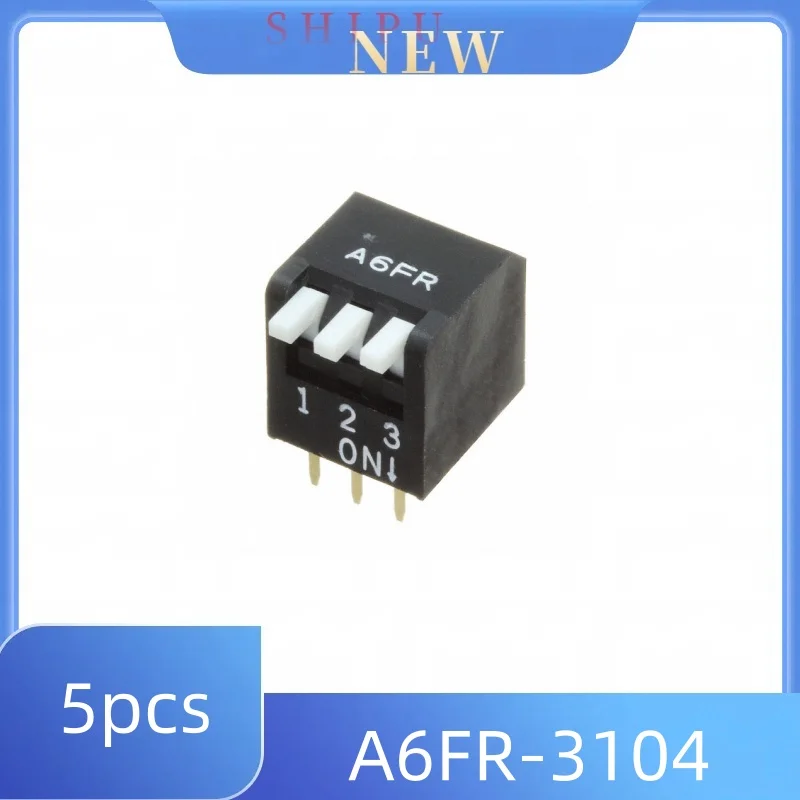 5 قطعة A6FR-3104 4104 5101 6104 A6E-3104-N 4104-N A6T-1104 2104 8101 DIP التبديل