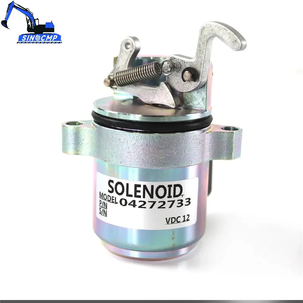 

12V Fuel Stop Solenoid 04272733 0427-2733 04170534R M7272733 For BF4M1011F Bobcat Skid Steer Loader Parts